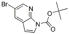 5-BROMO-PYRROLO[2,3-B]PYRIDINE-1-CARBOXYLIC ACID TERT-BUTYL ESTER Struktur