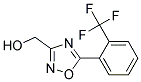 (5-(2-(TRIFLUOROMETHYL)PHENYL)-1,2,4-OXADIAZOL-3-YL)METHANOL Struktur