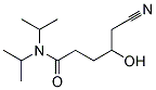 5-CYANO-4-HYDROXY-PENTANOIC ACIDDIISOPROPYLAMIDE Struktur