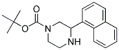 3-NAPHTHALEN-1-YL-PIPERAZINE-1-CARBOXYLIC ACID TERT-BUTYL ESTER Struktur