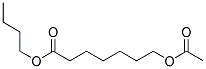 7-ACETOXY-HEPTANOIC ACID BUTYL ESTER Struktur