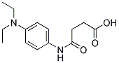 N-(4-DIETHYLAMINO-PHENYL)-SUCCINAMIC ACID Struktur