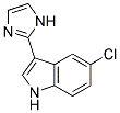 5-CHLORO-3-(1H-IMIDAZOL-2-YL)-1H-INDOLE Struktur