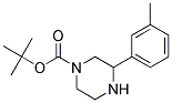 3-M-TOLYL-PIPERAZINE-1-CARBOXYLIC ACID TERT-BUTYL ESTER Struktur