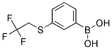 3-(2,2,2-TRIFLUOROETHYLTHIO)-BENZENEBORONIC ACID Struktur