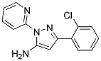 5-AMINO-1-(2-PYRIDYL)-3-(2-CHLOROPHENYL)-1H-PYRAZOLE Struktur