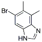 6-BROMO-4,5-DIMETHYL-1H-BENZIMIDAZOLE Struktur