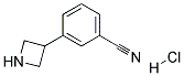 3-(AZETIDIN-3-YL)BENZONITRILE HYDROCHLORIDE Struktur