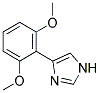 4-(2,6-DIMETHOXY-PHENYL)-1H-IMIDAZOLE Struktur