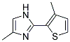 4-METHYL-2-(3-METHYL-THIOPHEN-2-YL)-1H-IMIDAZOLE Struktur