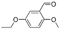 5-ETHOXY-2-METHOXYBENZALDEHYDE Struktur