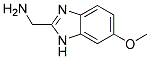 (6-METHOXY-1H-BENZO[D]IMIDAZOL-2-YL)METHANAMINE Struktur