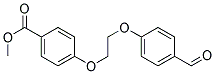 METHYL 4-[2-(4-FORMYLPHENOXY)ETHOXY]BENZENECARBOXYLATE Struktur