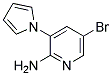 5-BROMO-3-PYRROL-1-YL-PYRIDIN-2-YLAMINE Struktur