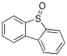 DIBENZOTHIOPHENE SULFOXIDE Struktur