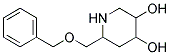 6-BENZYLOXYMETHYL-PIPERIDINE-3,4-DIOL Struktur