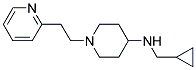 N-(CYCLOPROPYLMETHYL)-1-(2-PYRIDIN-2-YLETHYL)PIPERIDIN-4-AMINE Struktur