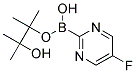 5-FLUOROPYRIMIDINE-2-BORONIC ACID PINACOL ESTER Struktur