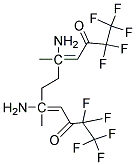 ETHYLENE-BIS(5-AMINO-2,2-DIFLUORO-5-METHYL-1,1,1-TRIFLUOROPENT-4-EN-3-ONE) Struktur