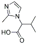 3-METHYL-2-(2-METHYL-IMIDAZOL-1-YL)-BUTYRIC ACID Struktur