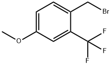 4-METHOXY-2-(TRIFLUOROMETHYL)BENZYL BROMIDE Struktur