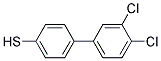 4-(3,4-DICHLOROPHENYL)THIOPHENOL Struktur
