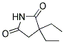 3,3-DIETHYLPYRROLIDINE-2,5-DIONE Struktur