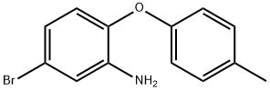 5-BROMO-2-(4-METHYLPHENOXY)ANILINE Struktur