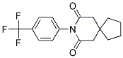 8-[4-(TRIFLUOROMETHYL)PHENYL]-8-AZASPIRO[4.5]DECANE-7,9-DIONE Struktur