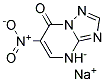 6-NITRO[1,2,4]TRIAZOLO[1,5-A]PYRIMIDINE-7(4H)-ONE SODIUM SALT Struktur