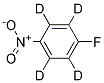 4-FLUORONITROBENZENE-D4 Struktur