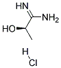 (R)-(+)-2-HYDROXYPROPIONAMIDINE HCL Struktur