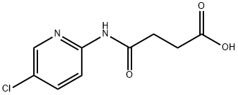 4-((5-CHLOROPYRIDIN-2-YL)AMINO)-4-OXOBUTANOIC ACID Struktur