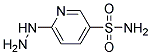 6-HYDRAZINOPYRIDINE-3-SULFONAMIDE Struktur