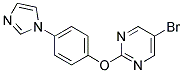 5-BROMO-2-[4-(1H-IMIDAZOL-1-YL)PHENOXY]PYRIMIDINE Struktur