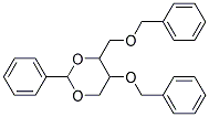 5-BENZYLOXY-4-BENZYLOXYMETHYL-2-PHENYL-[1,3]DIOXANE Struktur