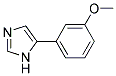 5-(3-METHOXY-PHENYL)-1H-IMIDAZOLE Struktur