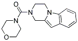 2-(MORPHOLIN-4-YLCARBONYL)-1,2,3,4-TETRAHYDROPYRAZINO[1,2-A]INDOLE Struktur