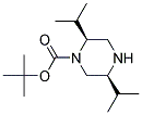 (2S,5S)-2,5-DIISOPROPYL-PIPERAZINE-1-CARBOXYLIC ACID TERT-BUTYL ESTER Struktur