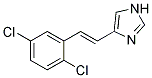 4-[2-(2,5-DICHLORO-PHENYL)-VINYL]-1H-IMIDAZOLE Struktur