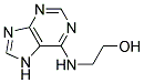 6-(BETA-HYDROXYETHYLAMINO)-PURINE Struktur