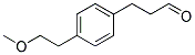3-[4-(2-METHOXY-ETHYL)-PHENYL]-PROPIONALDEHYDE Struktur