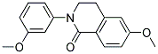 6-METHOXY-2-(3-METHOXY-PHENYL)-3,4-DIHYDRO-2H-ISOQUINOLIN-1-ONE Struktur