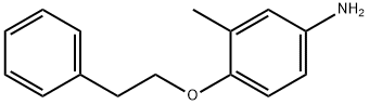 3-METHYL-4-(PHENETHYLOXY)ANILINE Struktur