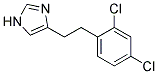 4-[2-(2,4-DICHLORO-PHENYL)-ETHYL]-1H-IMIDAZOLE Struktur