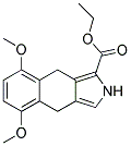 5,8-DIMETHOXY-4,9-DIHYDRO-2H-BENZO[F]ISOINDOLE-1-CARBOXYLIC ACID ETHYL ESTER Struktur