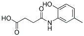 N-(2-HYDROXY-5-METHYL-PHENYL)-SUCCINAMIC ACID Struktur