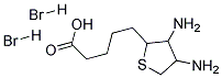 5-(3,4-DIAMINOTETRAHYDRO-2-THIENYL)PENTANOIC ACID DIHYDROBROMIDE Struktur