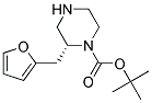 (R)-2-FURAN-2-YLMETHYL-PIPERAZINE-1-CARBOXYLIC ACID TERT-BUTYL ESTER Struktur