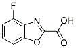 4-FLUOROBENZO[D]OXAZOLE-2-CARBOXYLIC ACID Struktur